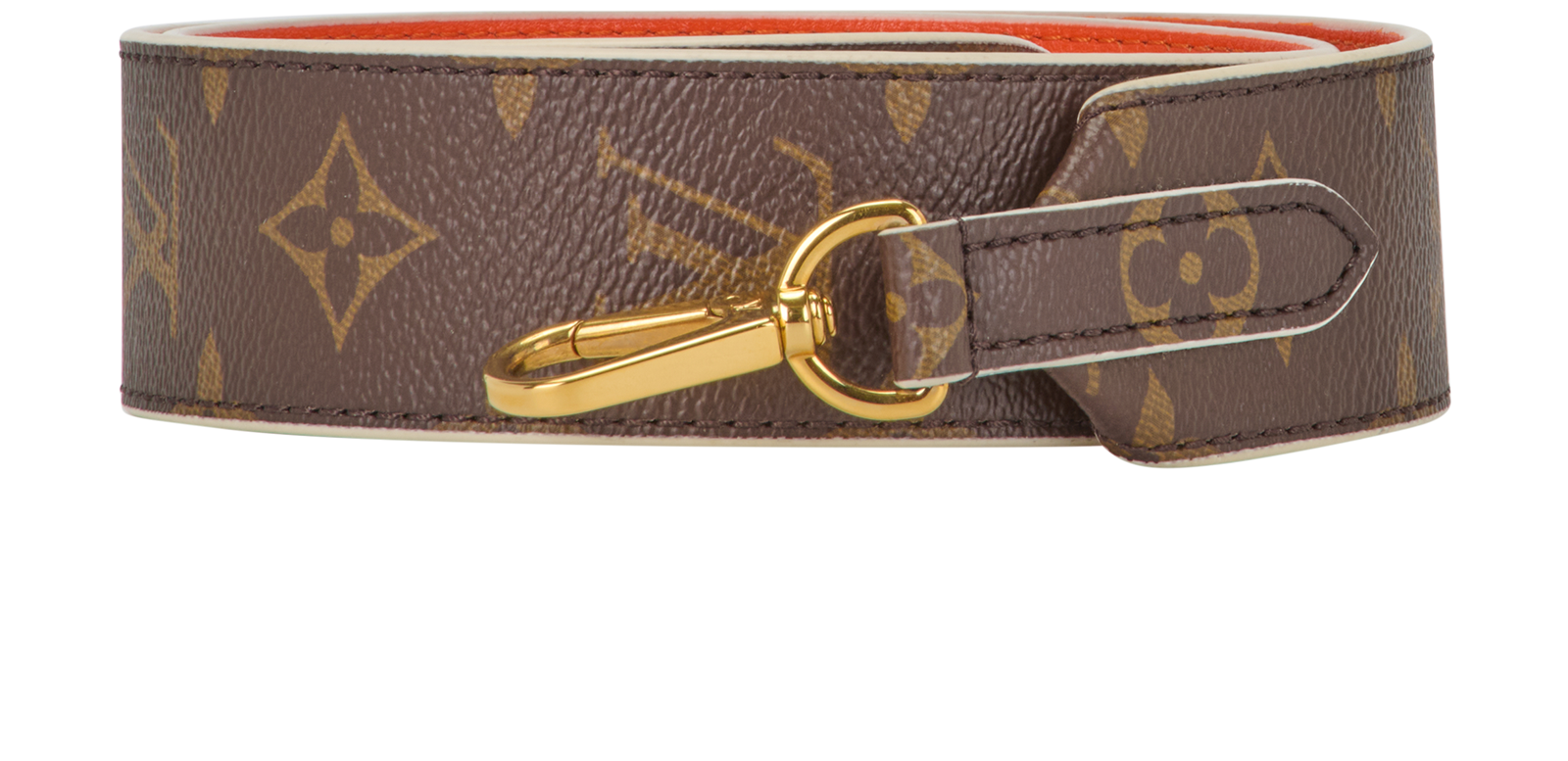 Louis Vuitton Bandoulière, &pound;260, Accessories, Brown/Orange, Canvas/Leather, Other view